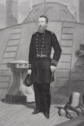 Porträt von Admiral David Dixon Porter (1813-91)